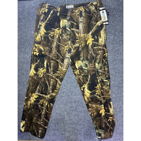 Columbia BDU Camo Pants 38x32 Bare Branch Timberwolf Hunting Cargo NEW Tags - Picture 1 of 4